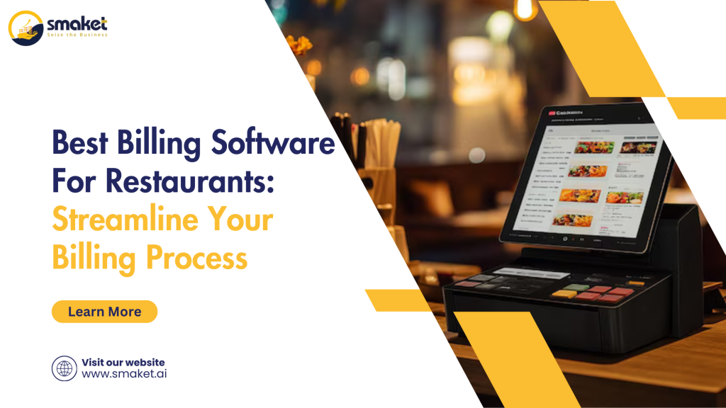 Best Billing Software for Restaurants Streamline Your Billing Process